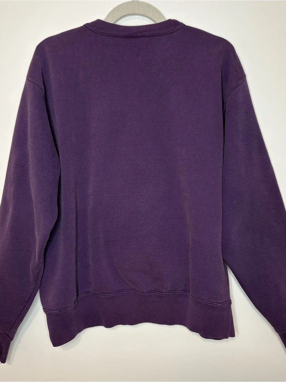 Vintage 90s Champion Sweatshirt Purple Crewneck Size L Unisex